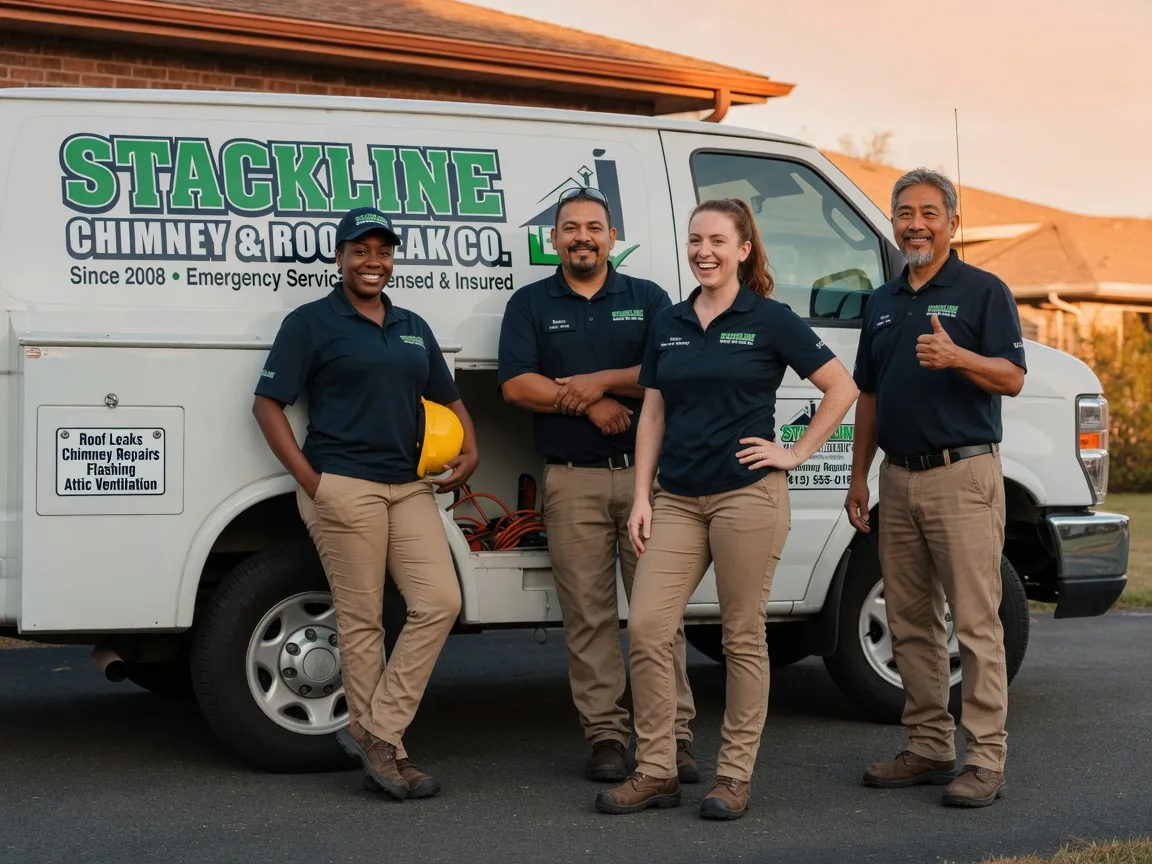 Chimney flashing repair company in Succasunna, NJ